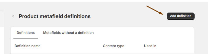 Metalens Add Definition