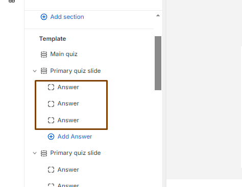 Quiz Primary Blocks